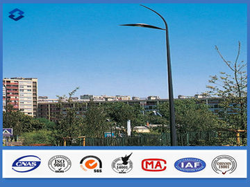 ASTM A36 11m Anti - korozyon Sokak Aydınlatma Pole özelleştirilmiş renk