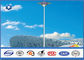 Poligon / Konik şekil yüksek direk aydınlatma direkleri, Stadyum Işık Kutubu 24 mm Cıvata çapı